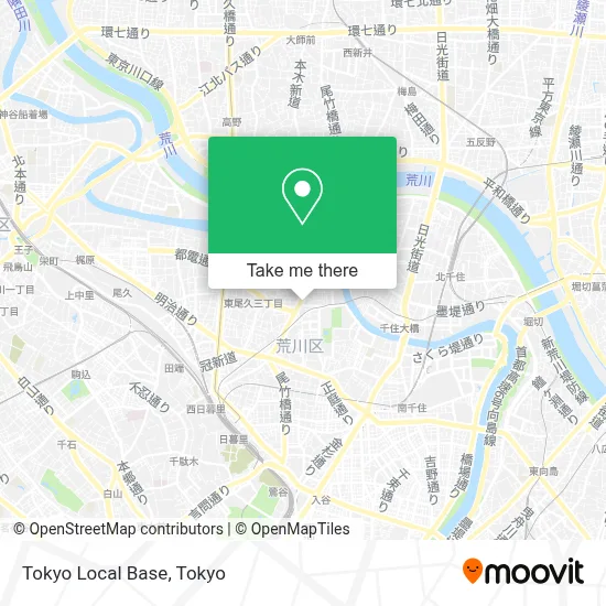Tokyo Local Base map
