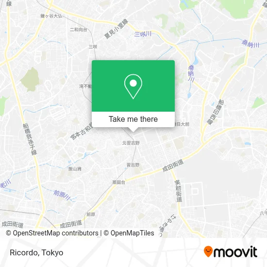 Ricordo map