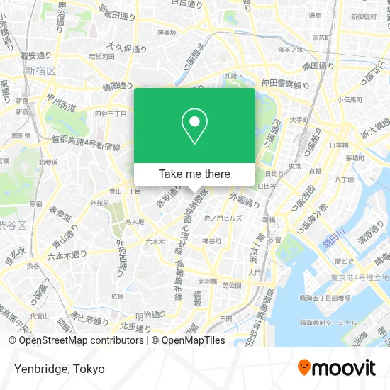 Yenbridge map