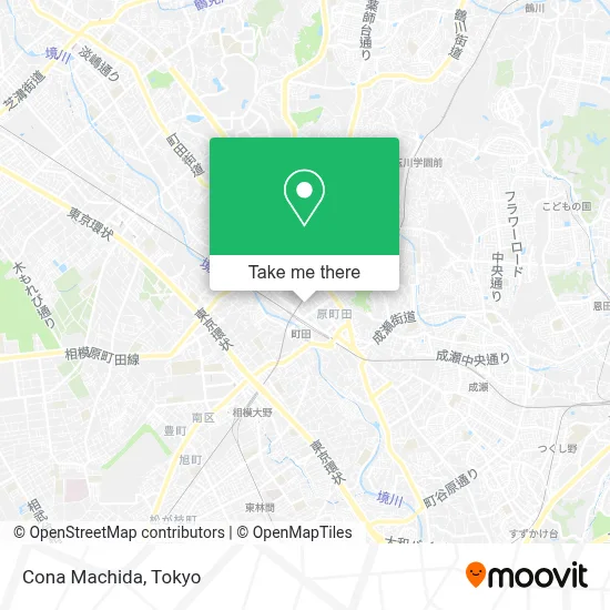 Cona Machida map
