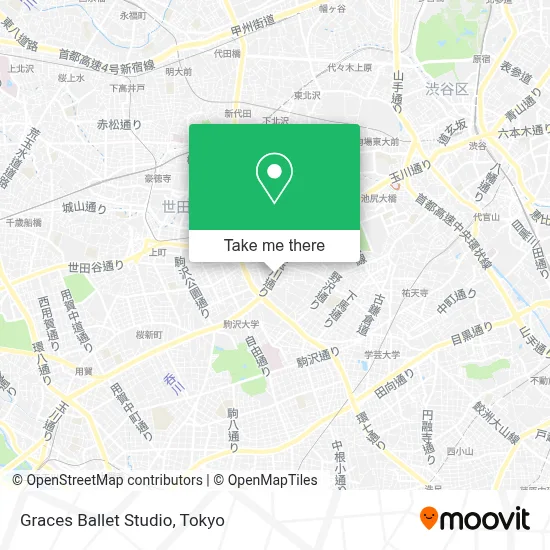 Graces Ballet Studio map
