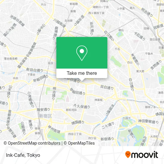 Ink-Cafe map