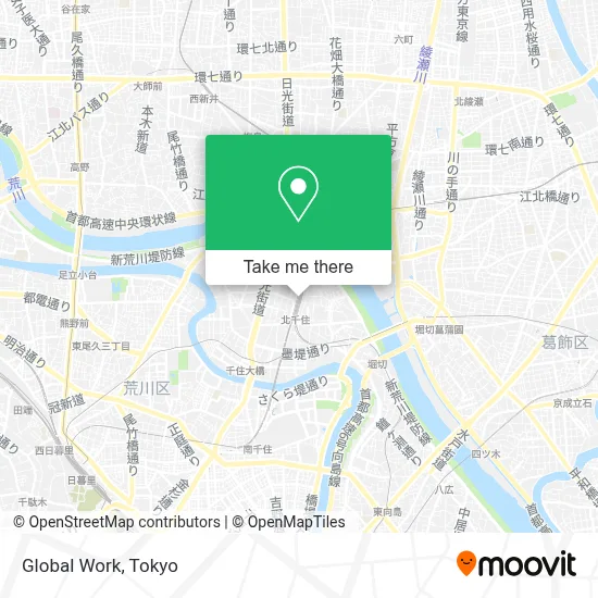 Global Work map