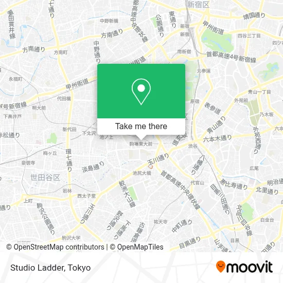 Studio Ladder map