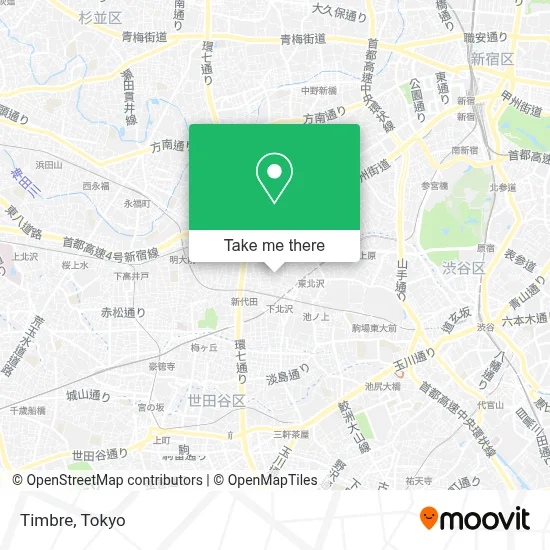 Timbre map