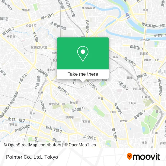Pointer Co., Ltd. map