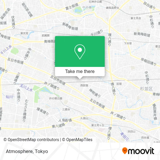 Atmosphere map