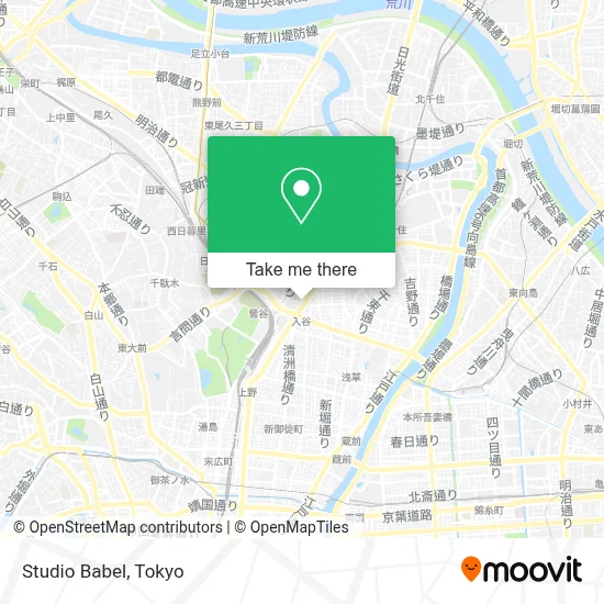 Studio Babel map