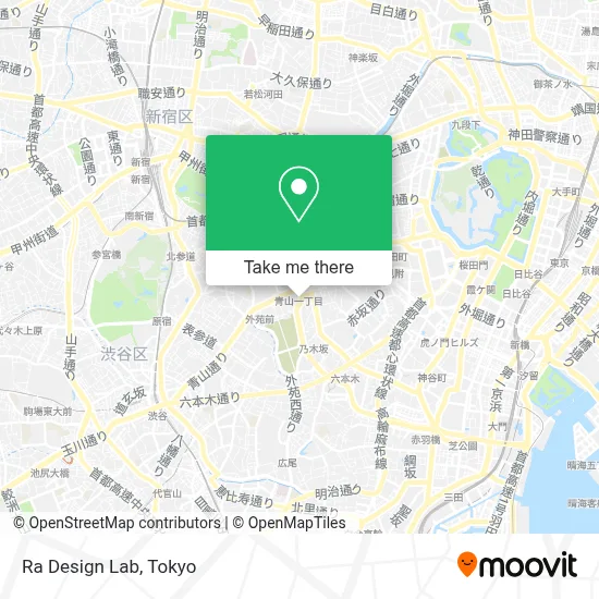Ra Design Lab map