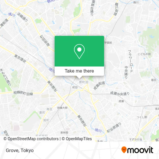 Grove map