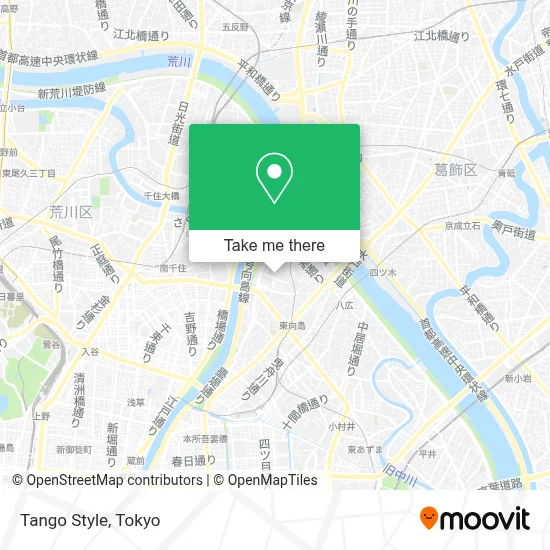 Tango Style map