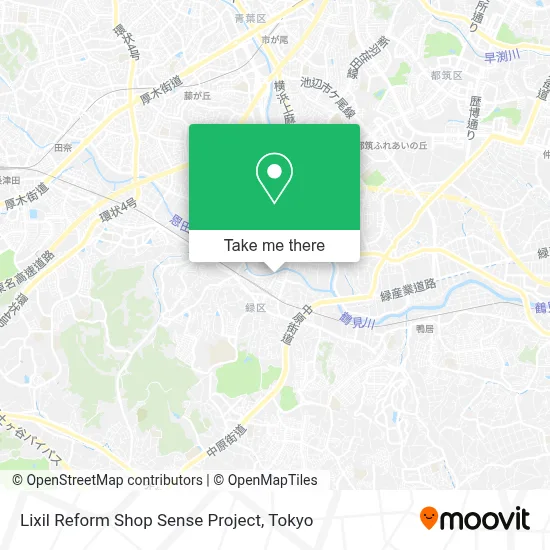 Lixil Reform Shop Sense Project map