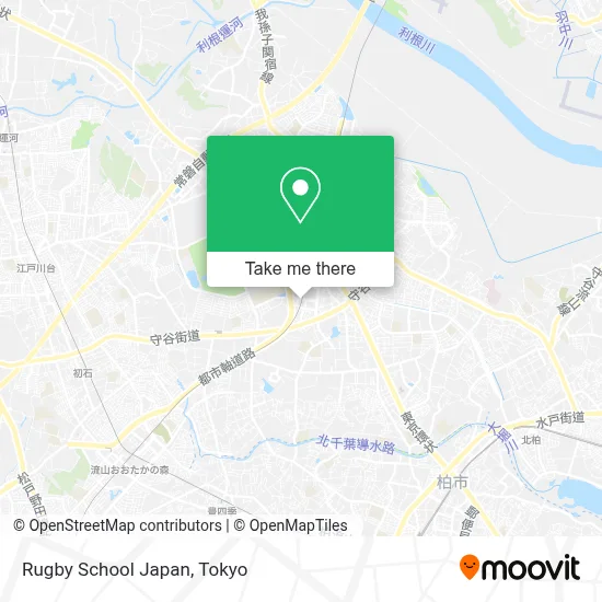 Rugby School Japan map