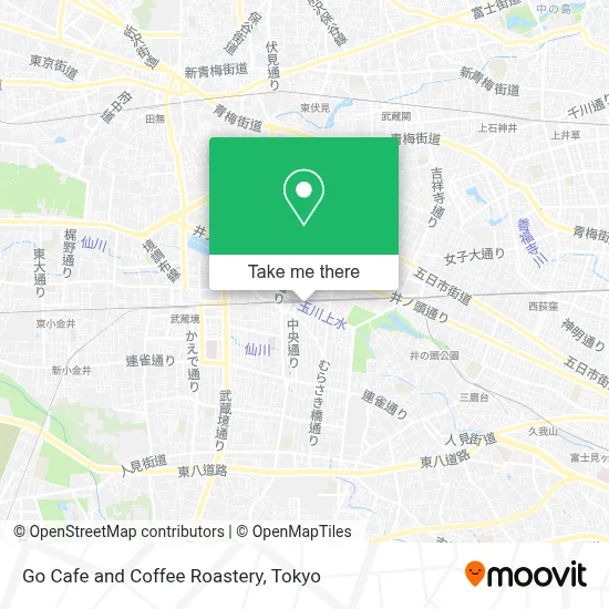 Go Cafe and Coffee Roastery map
