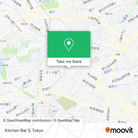 Kitchen Bar 5 map