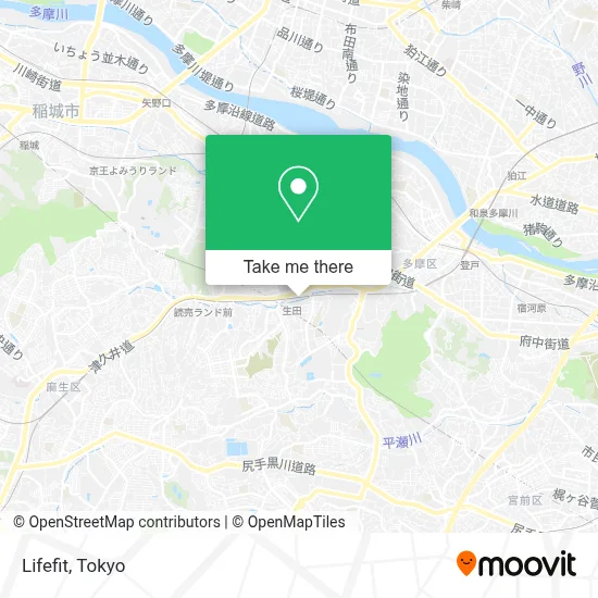 Lifefit map