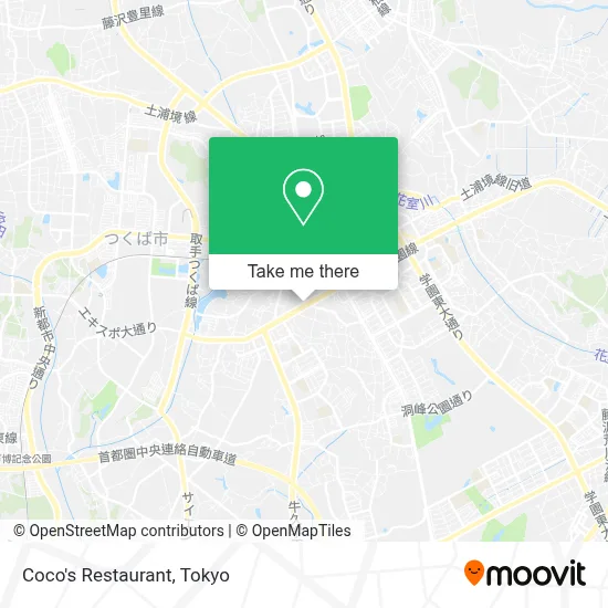 Coco's Restaurant map