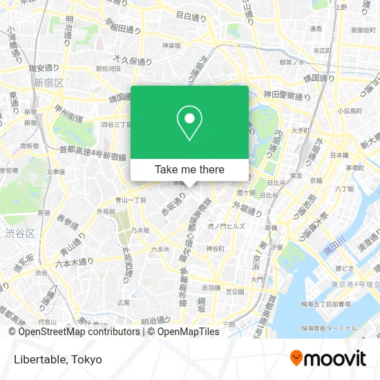 Libertable map