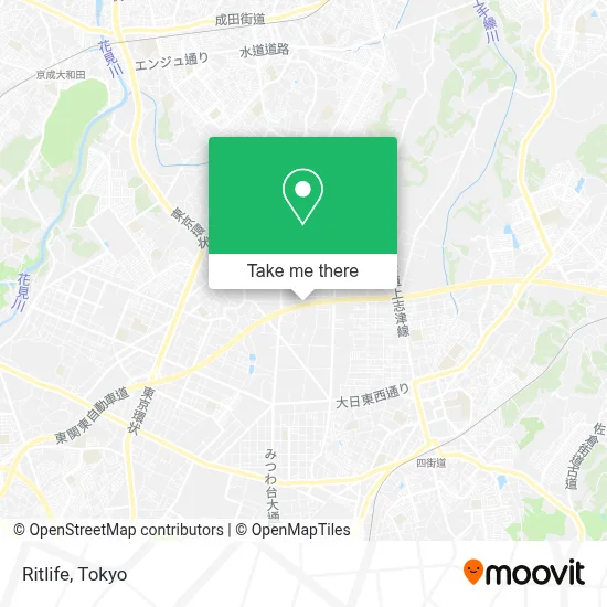 Ritlife map