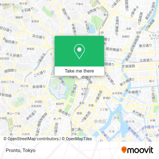 Pronto map