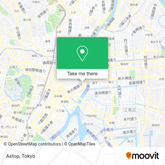 Astop map