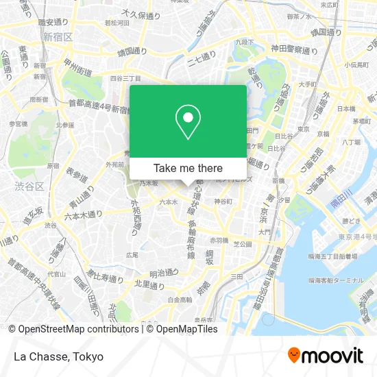 La Chasse map