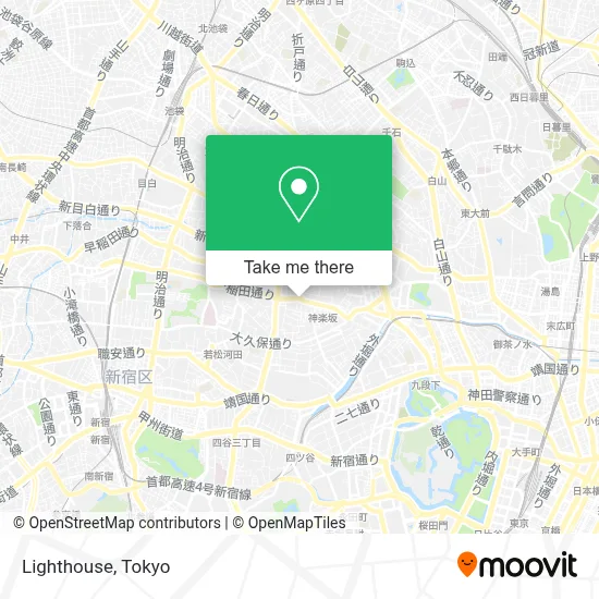 Lighthouse map