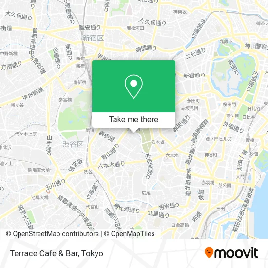 Terrace Cafe & Bar map