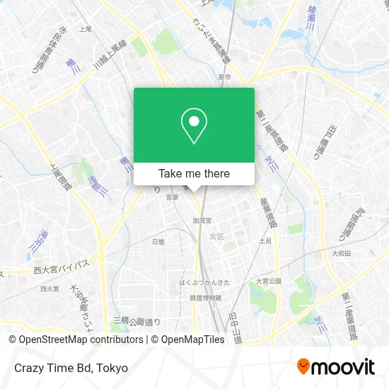 Crazy Time Bd map
