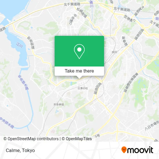 Calme map