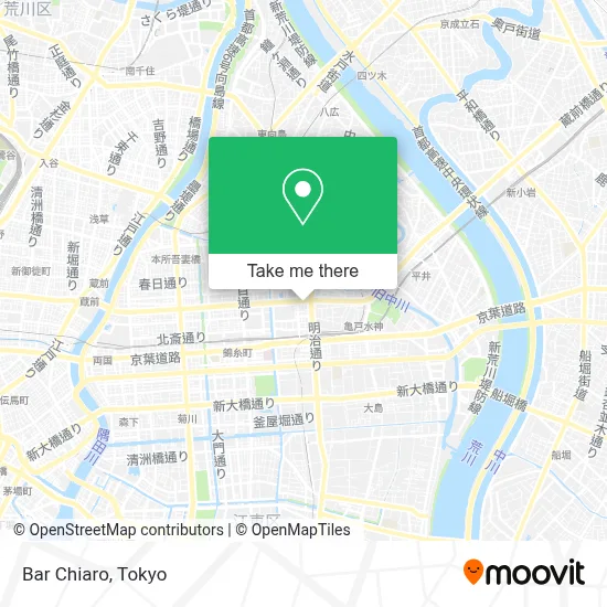 Bar Chiaro map