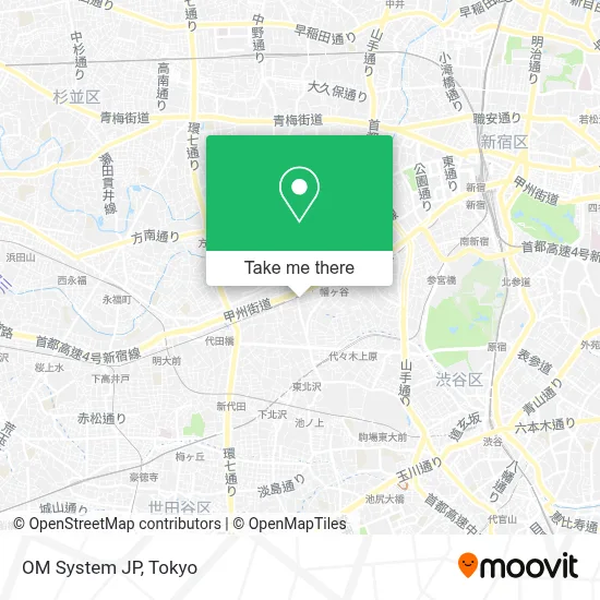 OM System JP map