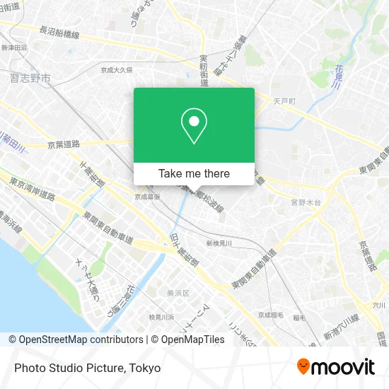Photo Studio Picture map