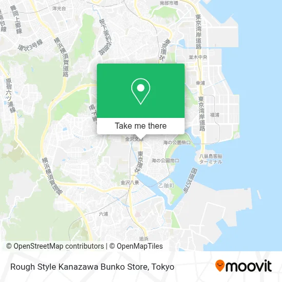 Rough Style Kanazawa Bunko Store map