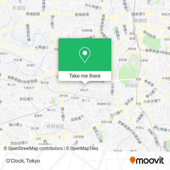 O'Clock map