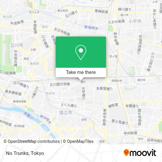 No Trunks map