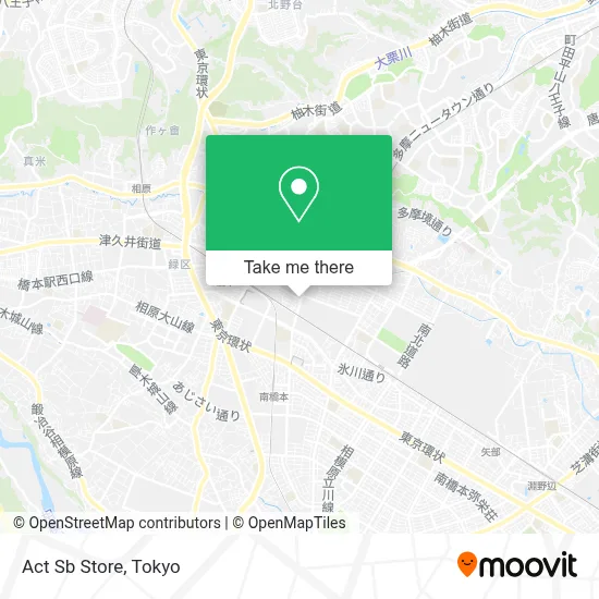 Act Sb Store map