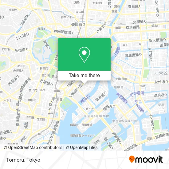 Tomoru map