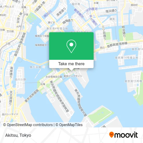 Akitsu map