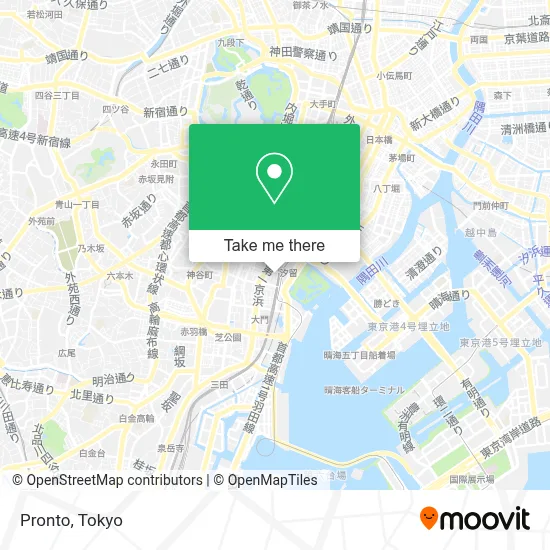 Pronto map
