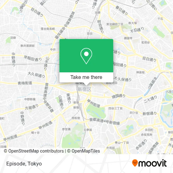 Episode map