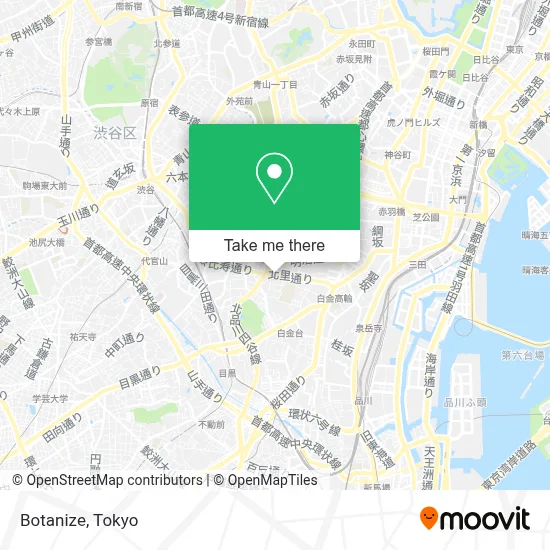 Botanize map