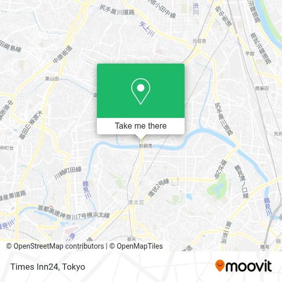 Times Inn24 map