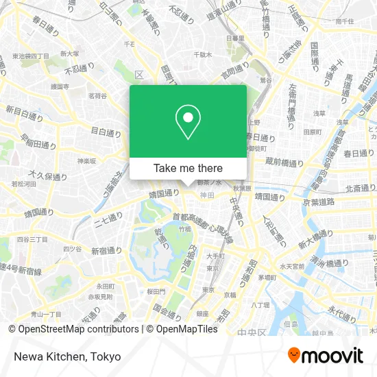 Newa Kitchen map