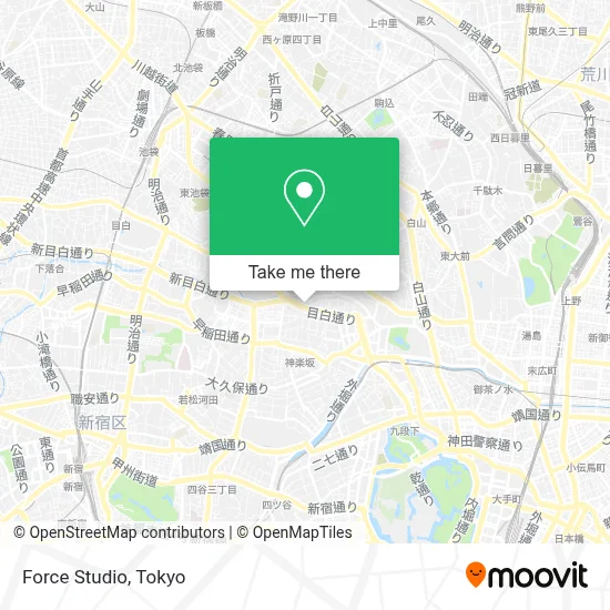 Force Studio map