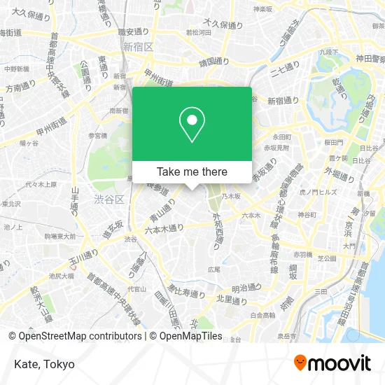Kate map