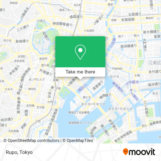 Rupo map