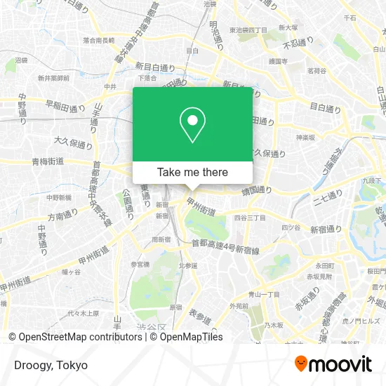 Droogy map