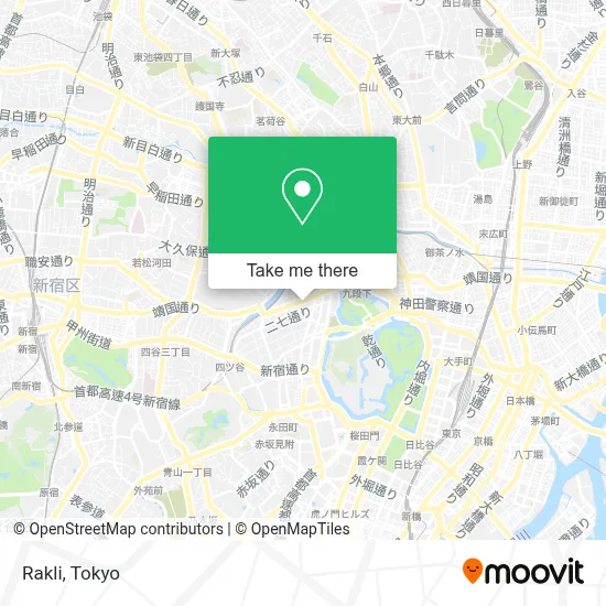 Rakli map