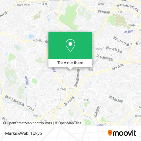 Marks&Web map